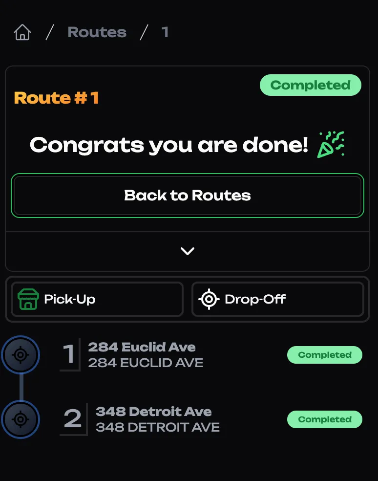 Welcome page